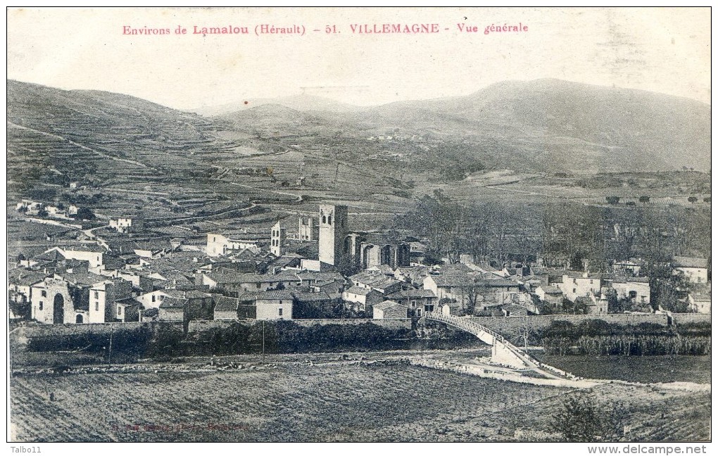 Bédarieux  - Environs De Lamalou - Villemagne - Vue Générale - Saint-Pons-de-Thomières