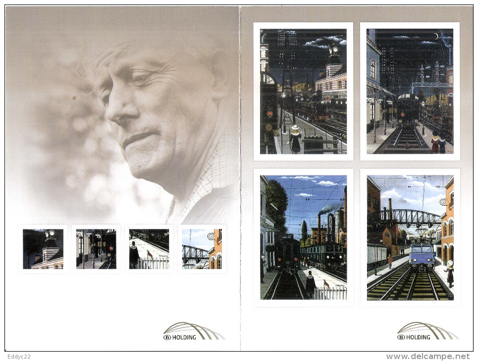 Belgique TRV-BL.16 - Peinture Paul Delvaux - Gare La Nuit - XX/MNH - Other & Unclassified