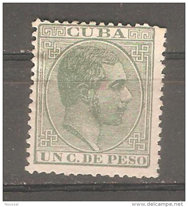 Sello Nº 68 Cuba. - Kuba (1874-1898)