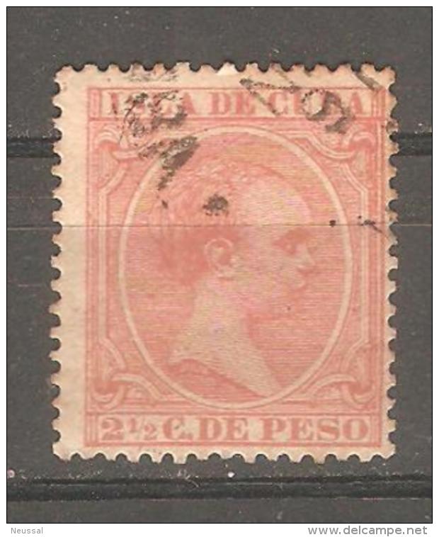 Sello Nº 126 Cuba. - Cuba (1874-1898)