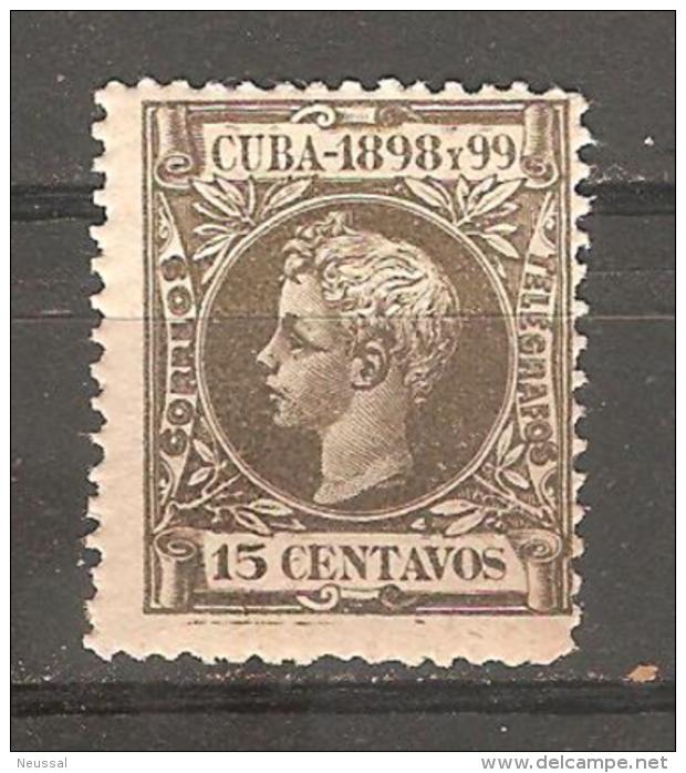 Sello Nº 167 Cuba. - Cuba (1874-1898)