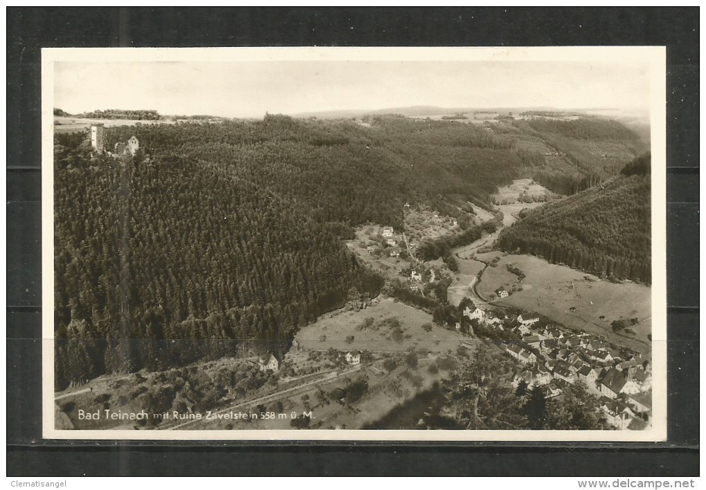 129b * BAD TEINACH * MIT RUINE ZAVELSTEIN **!! - Bad Teinach