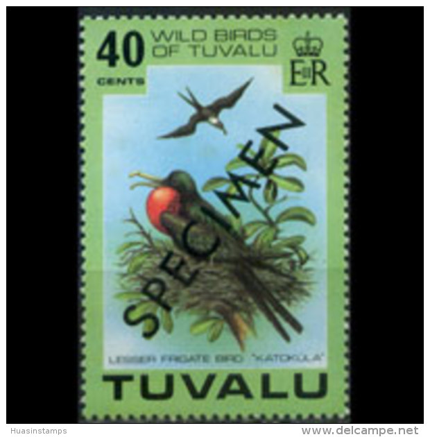TUVALU 1978 - Scott# 76 Bird Specimen 40c MNH - Tuvalu