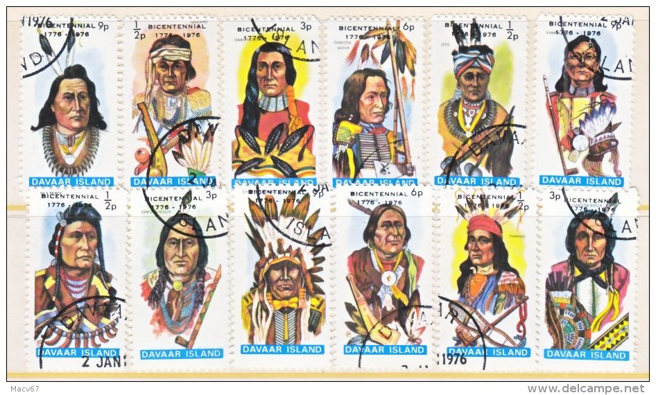 DAVAAR  ISLAND  (o)  AMERICAN  INDIANS - American Indians