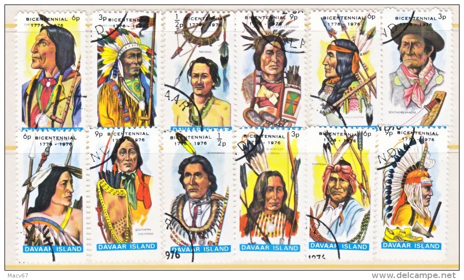 DAVAAR  ISLAND  (o)  AMERICAN  INDIANS - American Indians