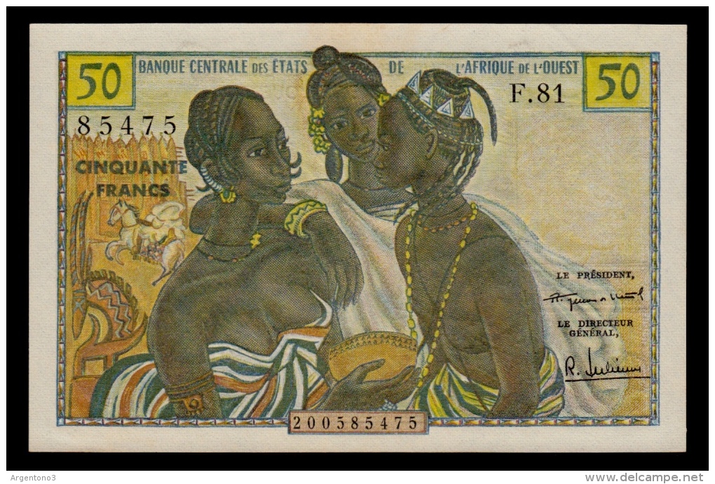 West African States 50 Francs 1958 P.1 UNC- - West African States