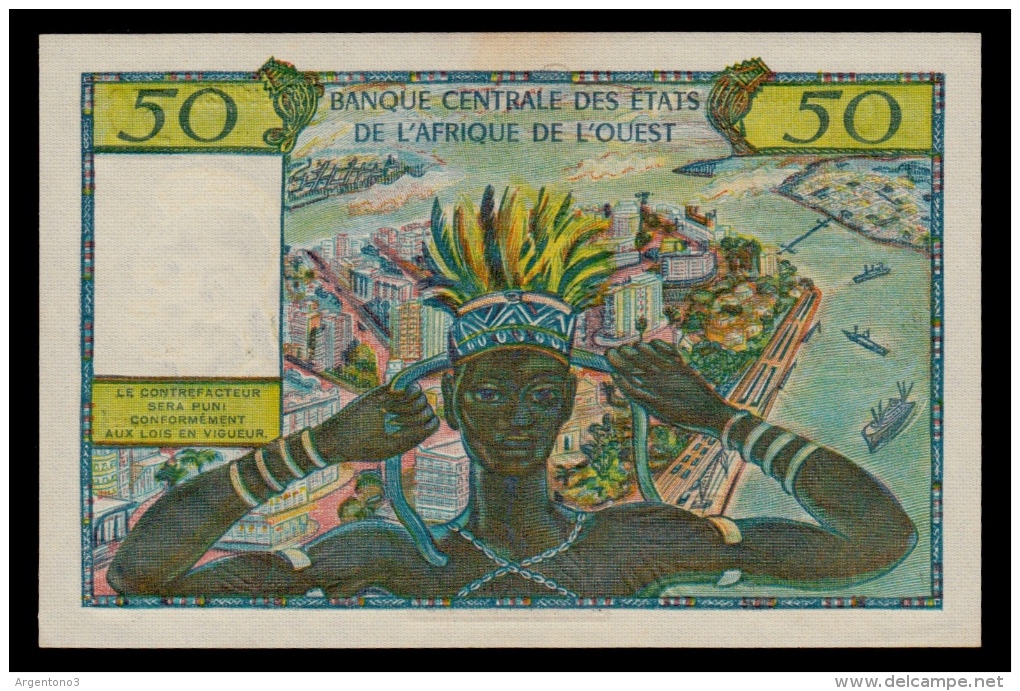 West African States 50 Francs 1958 P.1 UNC- - West African States