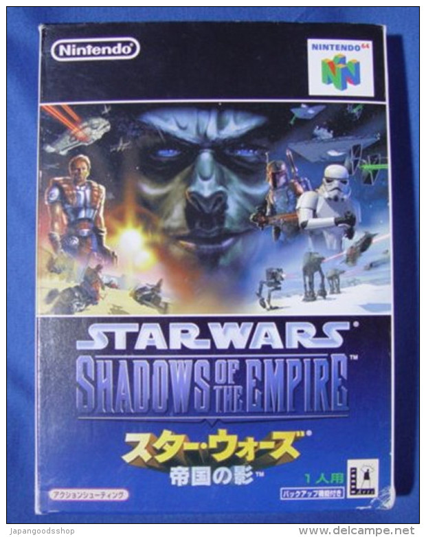N64 Japanese : StarWars Shadows Of The Empire NUS-P-NSWJ(JPN) - Nintendo 64