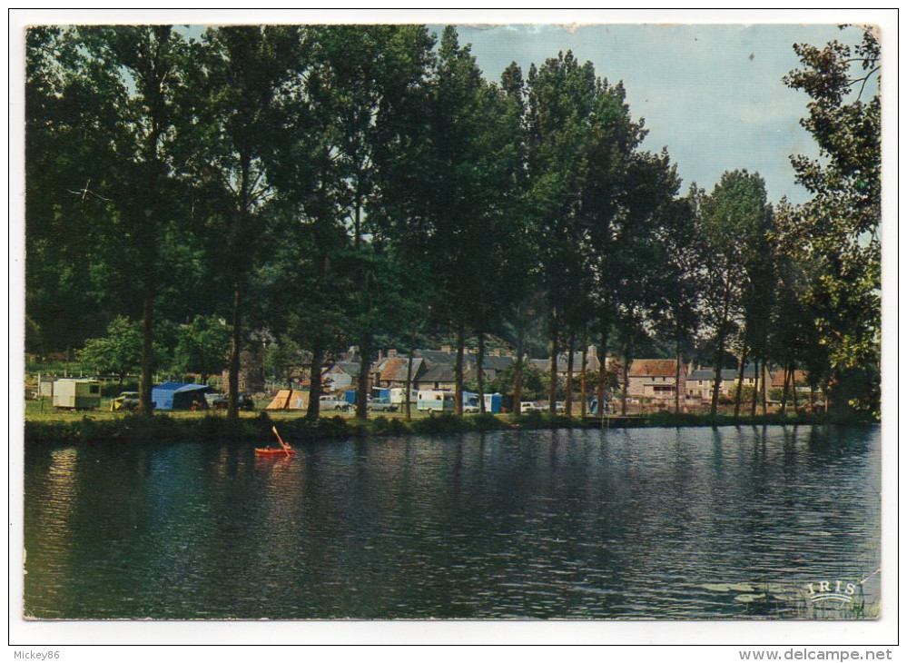 THURY HARCOURT--1967--Les Bord De L'Orne Et Le Camping (kayak),cpsm 15 X 10 N° 1554 éd CAP - Thury Harcourt
