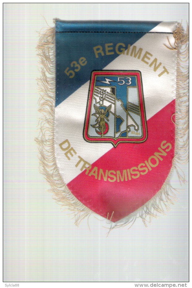 FANION 53e REGIMENT DE TRANSMISSIONS - Patches