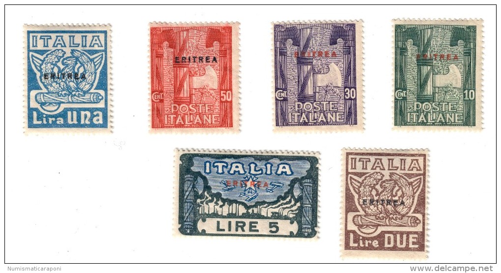 Eritrea 1923 S.13 Marcia Su Roma Nuova Linguellata  Fra.775 - Eritrea