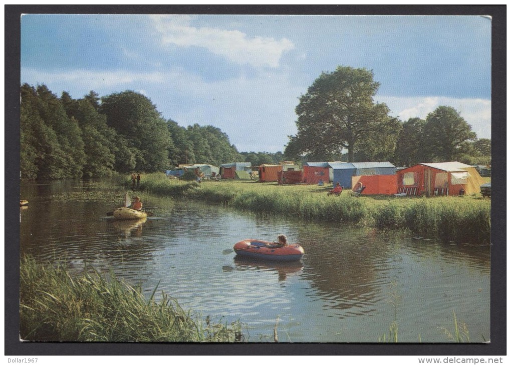 Camping Aan De Vecht , Ommen   -   Not Used  -  See The 2  Scans For Condition. ( Originalscan !!! ) - Ommen