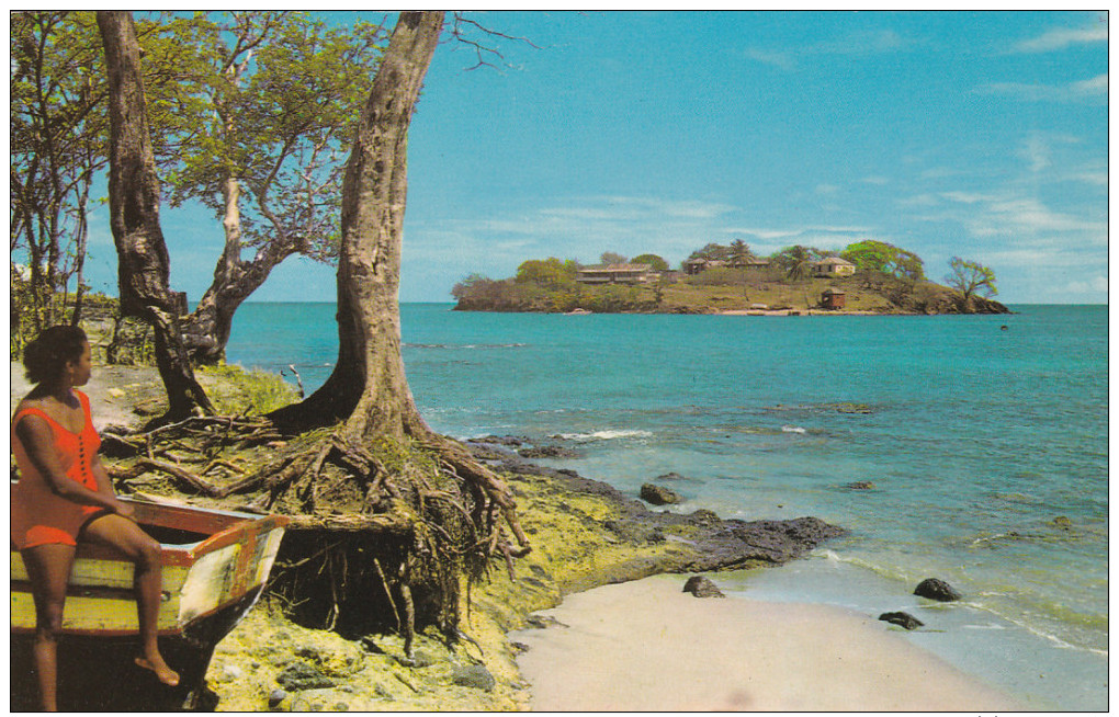 SAINT LUCIA , 50-60s : Rat Island - Saint Lucia