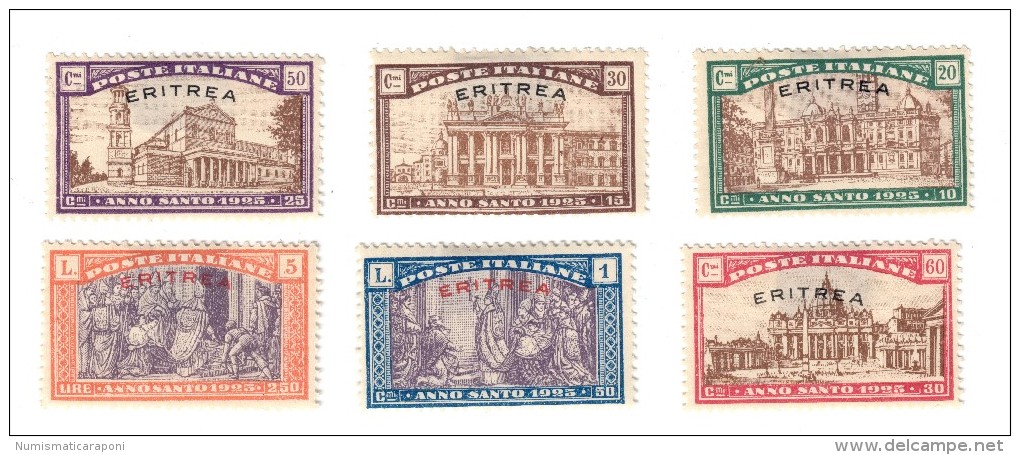 Eritrea 1925 Anno Santo S.19  Nuova Linguellata  Fra.779 - Eritrea