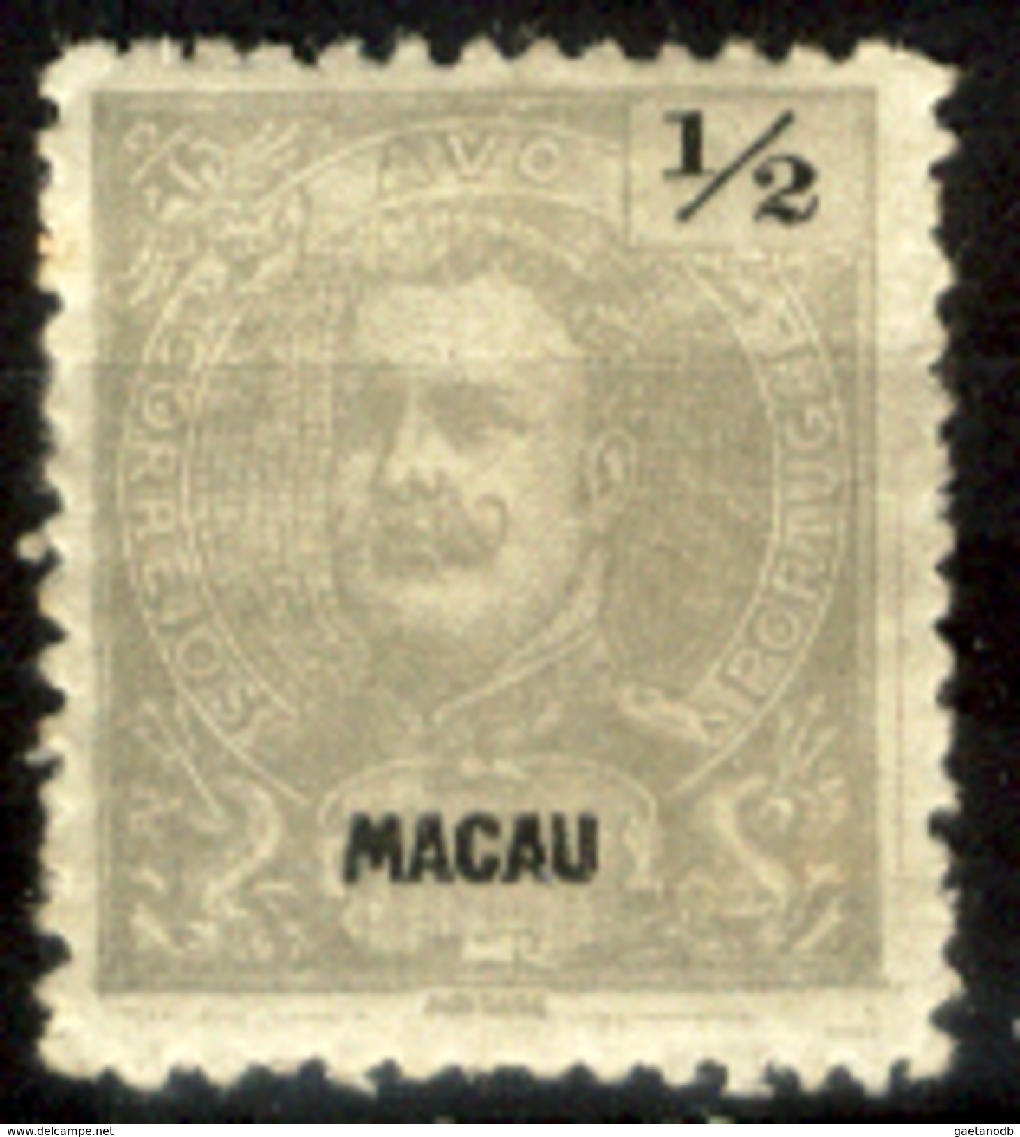 Macao-0007 - 1898 - Y&T N. 78a (+) Dentellato 12, - - Ungebraucht