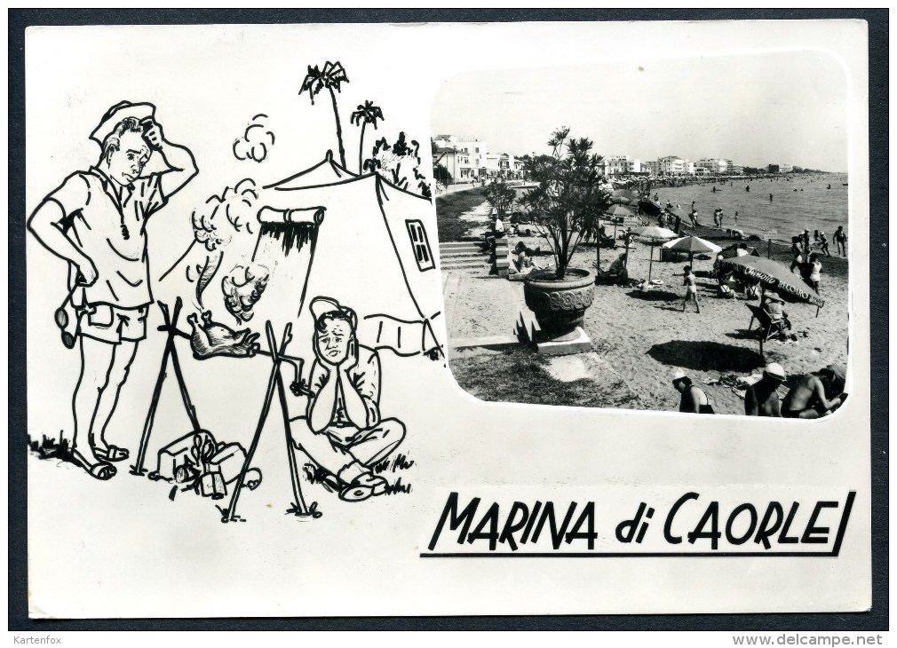 Caorle - 2, Marina Di, 1960, Comic - Altri & Non Classificati