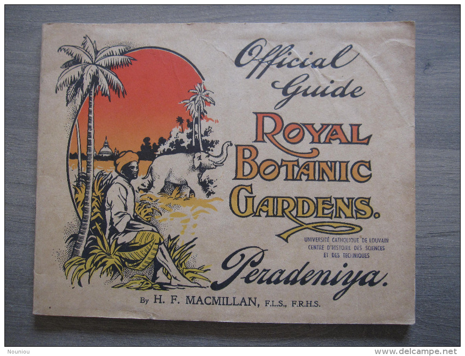 Official Guide Royal Botanic Gardens Peradeniya (Kandy Sri Lanka) 1906 + Carte Macmillan - Tourism Brochures