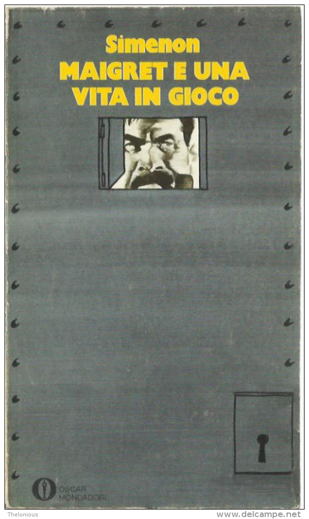 # Georges Simenon - Maigret E Una Vita In Gioco - Oscar Mondadori Ottobre 1972 - 1 Edizione - Gialli, Polizieschi E Thriller