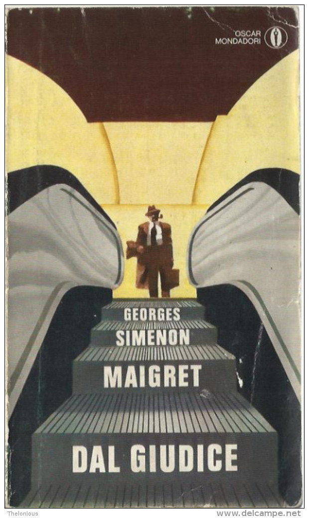 # Georges Simenon - Maigret Dal Giudice - Oscar Mondadori Dicembre 1973 - 1 Edizione - Gialli, Polizieschi E Thriller