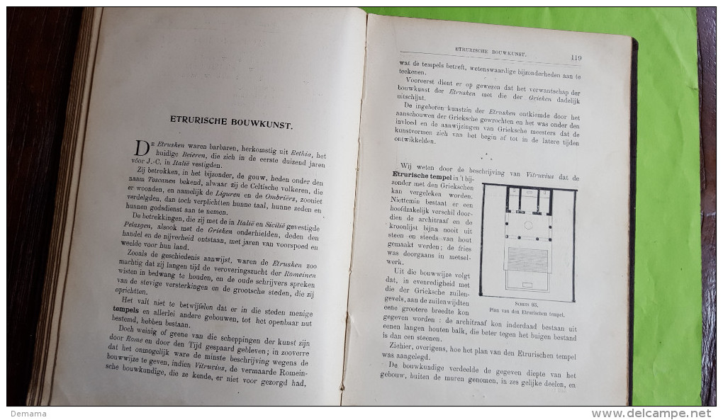 Geschiedenis der Bouwkunst, Grondbeginselen, Alfons Van Houcke, Leuven Drukkerij Van Karel Peeters, 1902