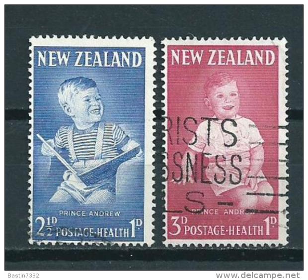1963 New Zealand Complete Set Health Used/gebruikt/oblitere - Gebruikt
