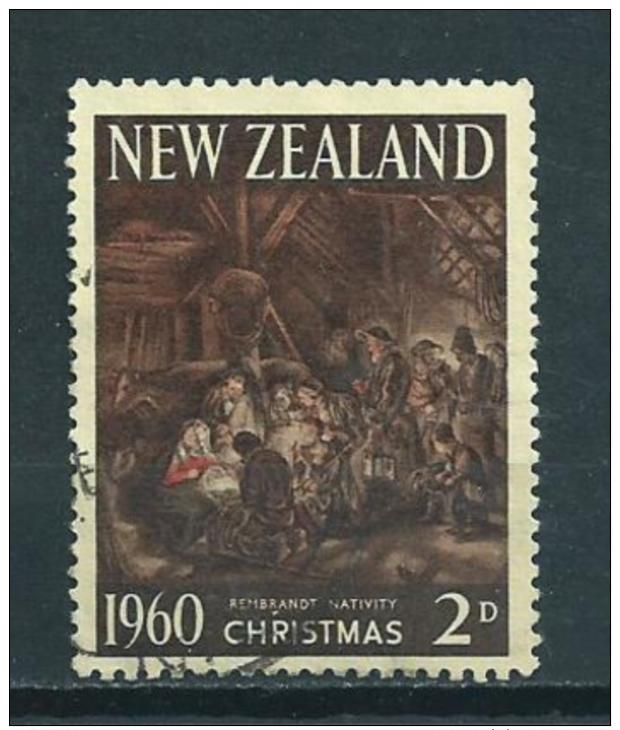 1960 New Zealand Kerst,christmas,noël,weihnachten Used/gebruikt/oblitere - Gebruikt