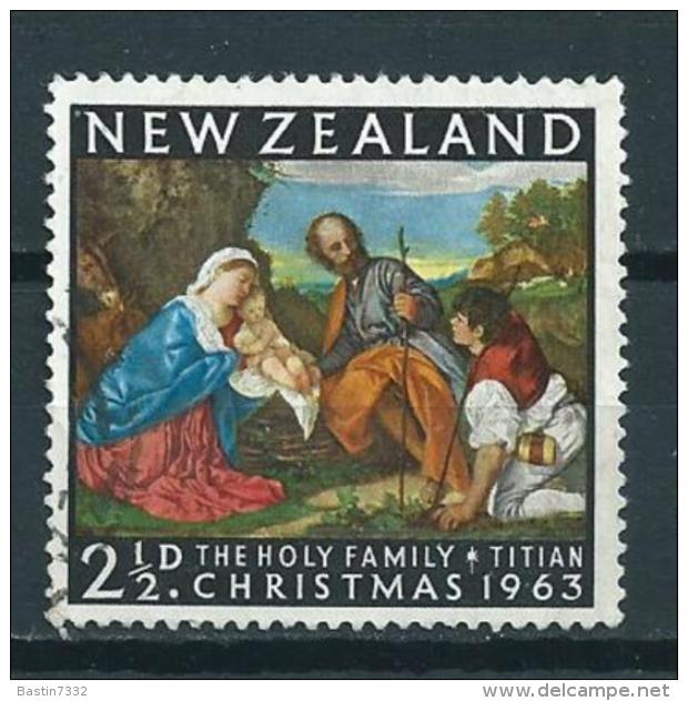 1963 New Zealand Kerst,christmas,noël,weihnachten Used/gebruikt/oblitere - Gebruikt