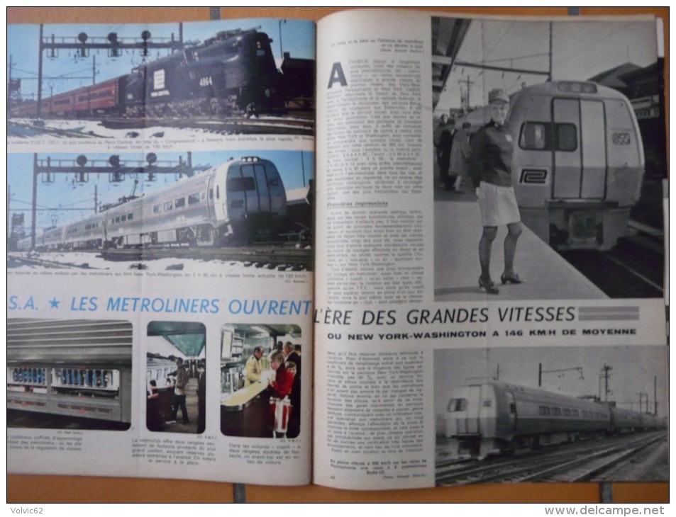 Vie Du Rail N° 1200 1969 Langedoc Roussillon Bourgs  Mervans Aigues Mortes Grande Motte New York Washington Guillou - Trains