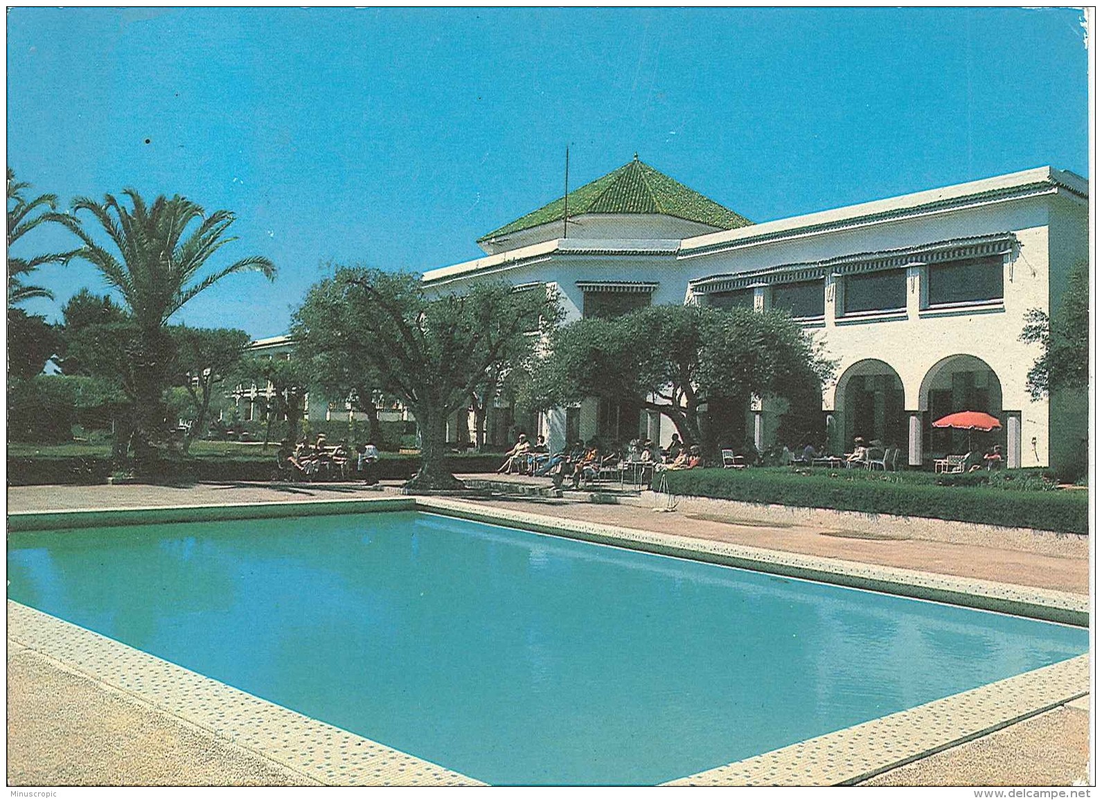 CPM Maroc - Meknès - Hôtel Transatlantique - Meknès