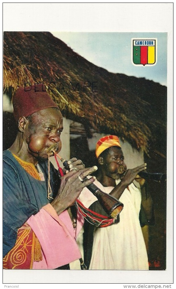 République Fédérale Du Cameroun. Musiciens Au Village. Photo HOA-Qui 5658. IRIS - Cameroun