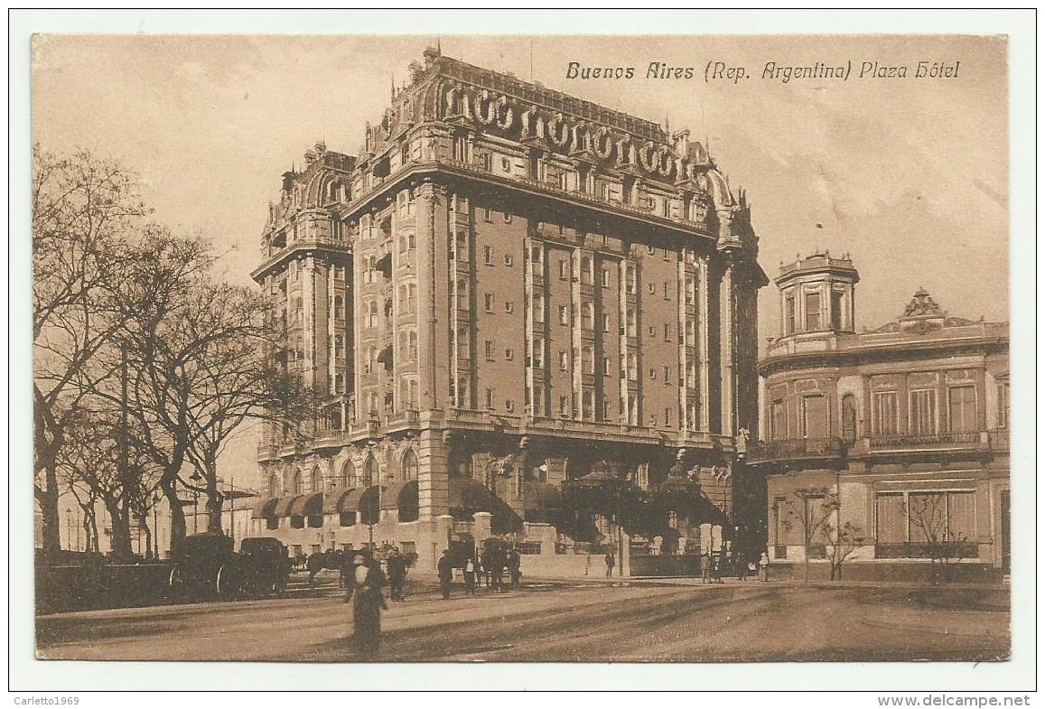 BUENOS AIRES PLAZA HOTEL 1922 VIAGGIATA FP - Argentinien