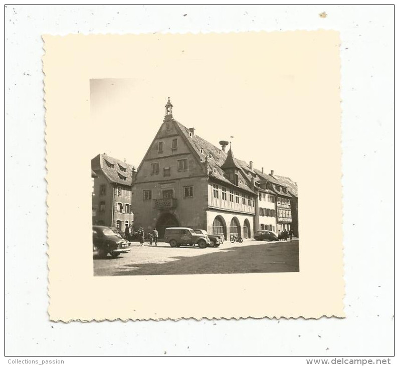 Photographie 8 X 8 , OBERNAI , Au Pied Du MONT SAINTE ODILE , 1957 - Places