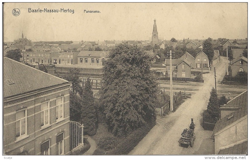 Baarle-Nassau-Hertog    Panorama;   1947  Naar   Wijnegem - Baarle-Hertog