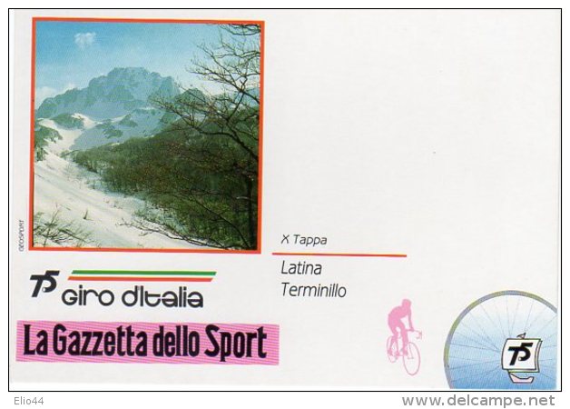 LATINA - TERMINILLO  10° Tappa   75° Giro D'Italia  - - Ciclismo