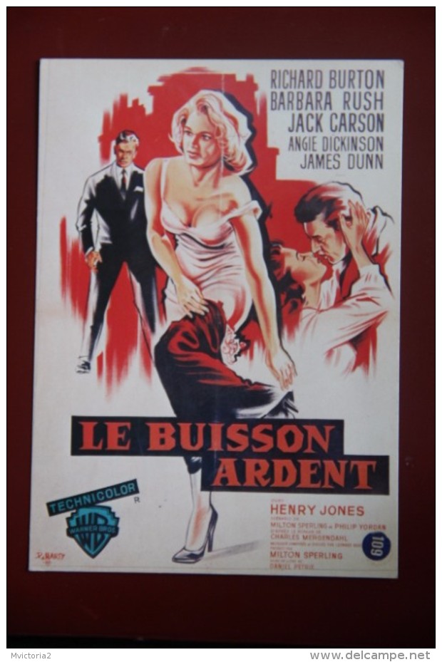 LE BUISSON ARDENT ( La Faute Est Bien ...sur L'affiche ) Avec RICHARD BURTON - Posters On Cards