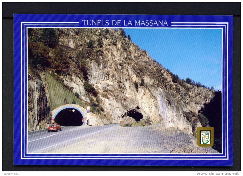 ANDORRA  -  La Massana  Road Tunnels  Unused Postcard - Andorra