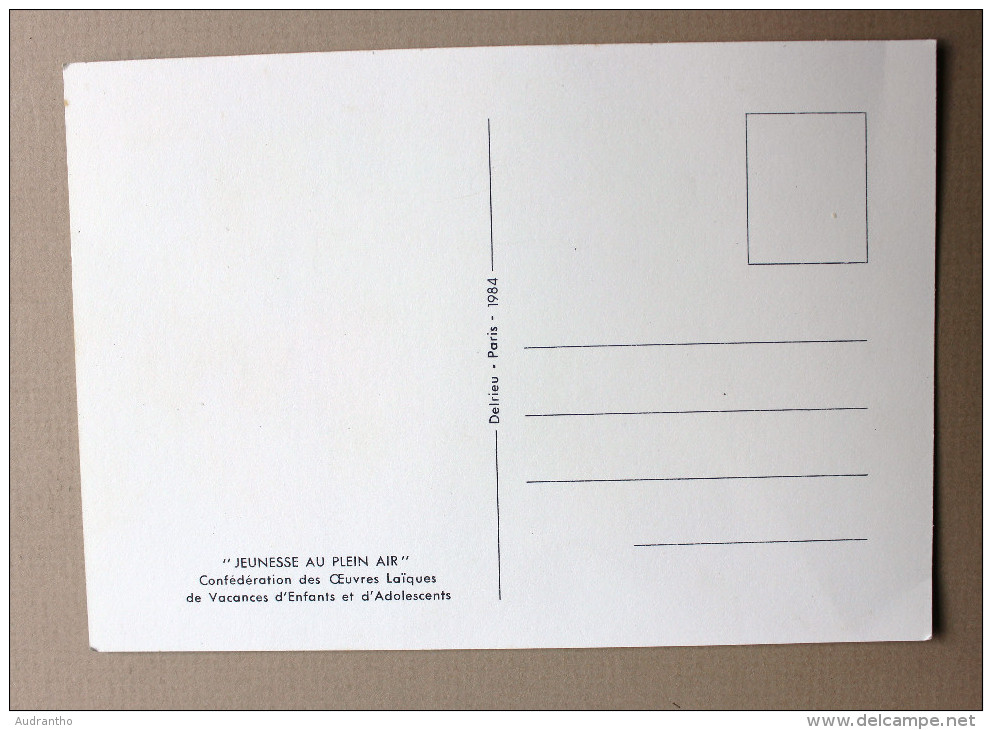 Carte Postale Jeunesse Au Plein Air Illustrateur MORVAN KOUPER - Morvan