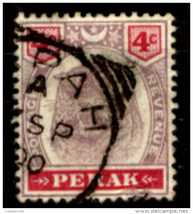 Perak-0001 - 1895-99 - Y&T N. 21 (o), Privo Di Difetti Occulti.- - Negri Sembilan