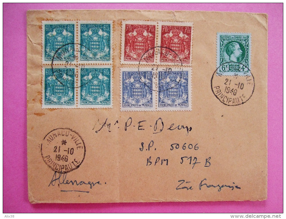 Enveloppe De 1948. Port à 10F. Cad D´arrivée Au Dos.  TB - Briefe U. Dokumente