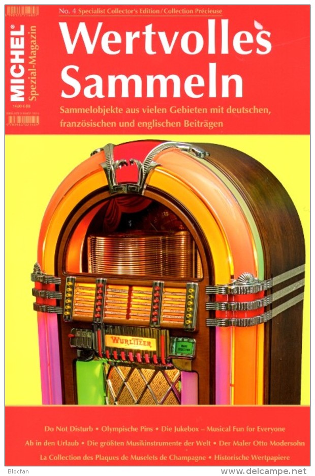 Magazin Heft Nr. 4/2016 Wertvolles Sammeln MICHEL Neu 15€ With Luxus Informationen Of The World Special Magacine Germany - Littérature & DVD