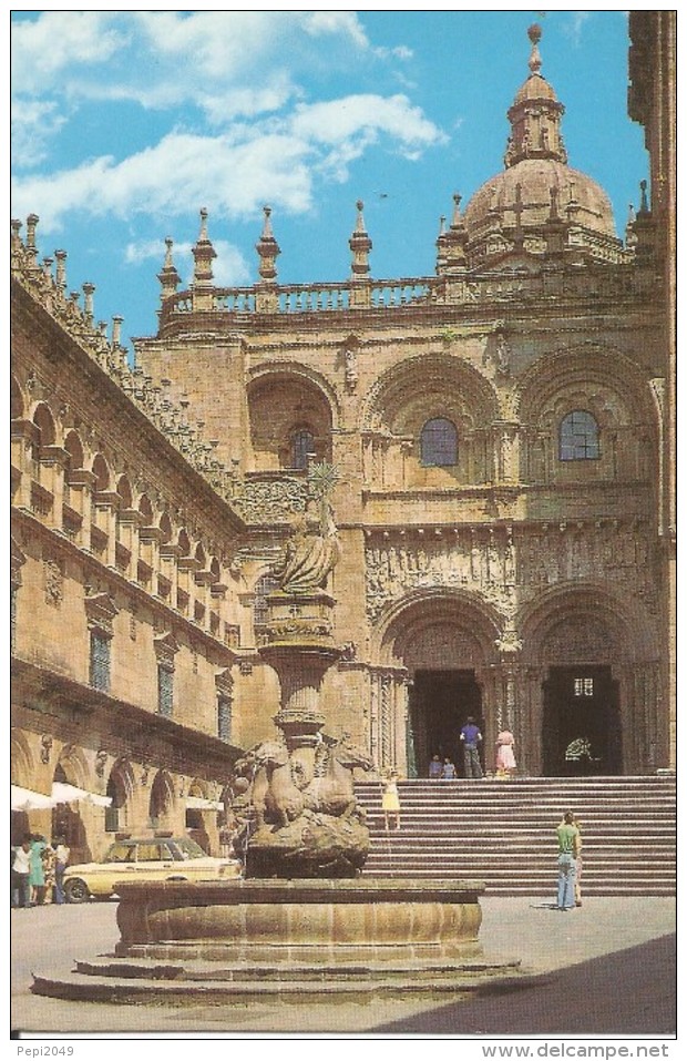 PV1175 - POSTAL - SANTIAGO DE COMPOSTELA - PLAZA DE LAS PLATERIAS - La Coruña