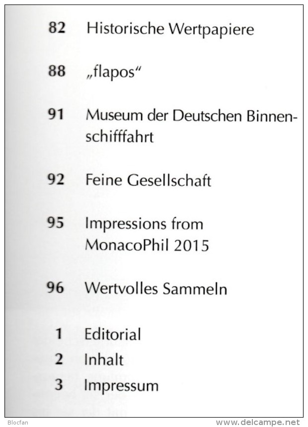 Magazin Heft Nr. 4/2016 Wertvolles Sammeln MICHEL neu 15€ with luxus informationen of the world special magacine Germany