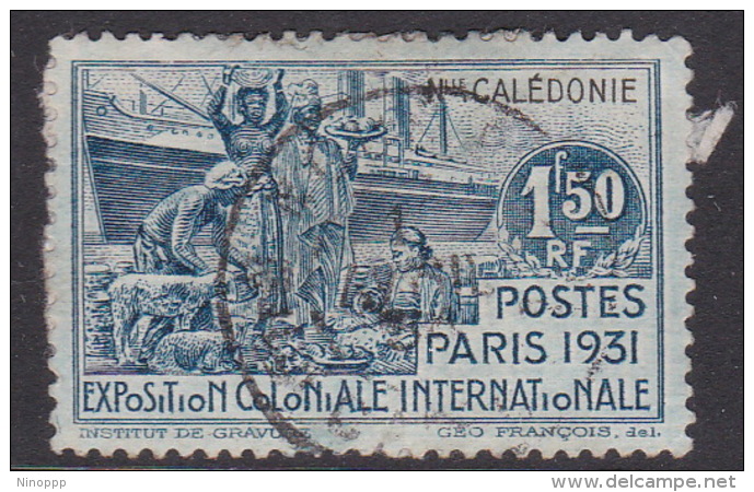 New Caledonia SG 182 1931 Colonial Exhibition 1F 50 Used - Used Stamps