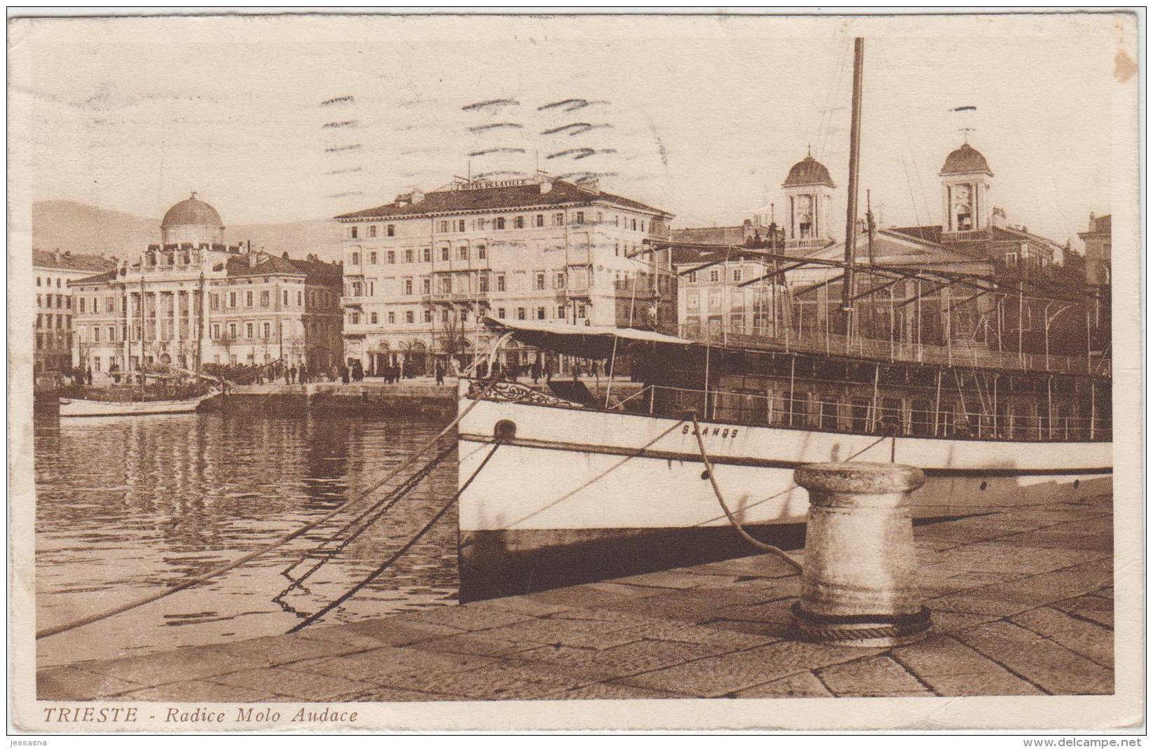 AK - Triest - Radice Molo Audace - 1920 - Trieste