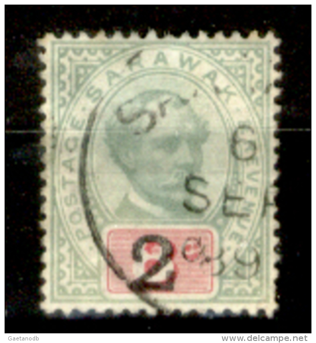 Sarawak-0010 - 1889-92 - Y&T N. 24 (o), Privo Di Difetti Occulti.- - Sarawak (...-1963)
