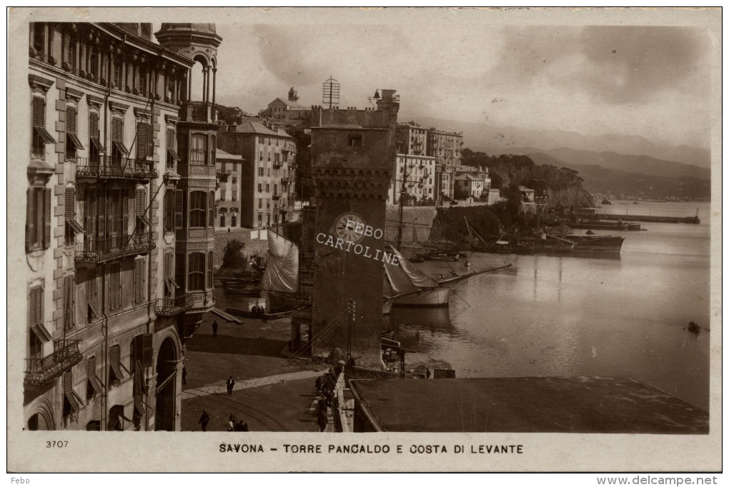 Savona, Torre Pancaldo E Costa Levante - Anni Trenta- - Savona