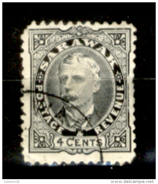 Sarawak-0014 - 1895 - Y&T N. 32 (o), Difettoso A Dx, Privo Di Difetti Occulti.- - Sarawak (...-1963)