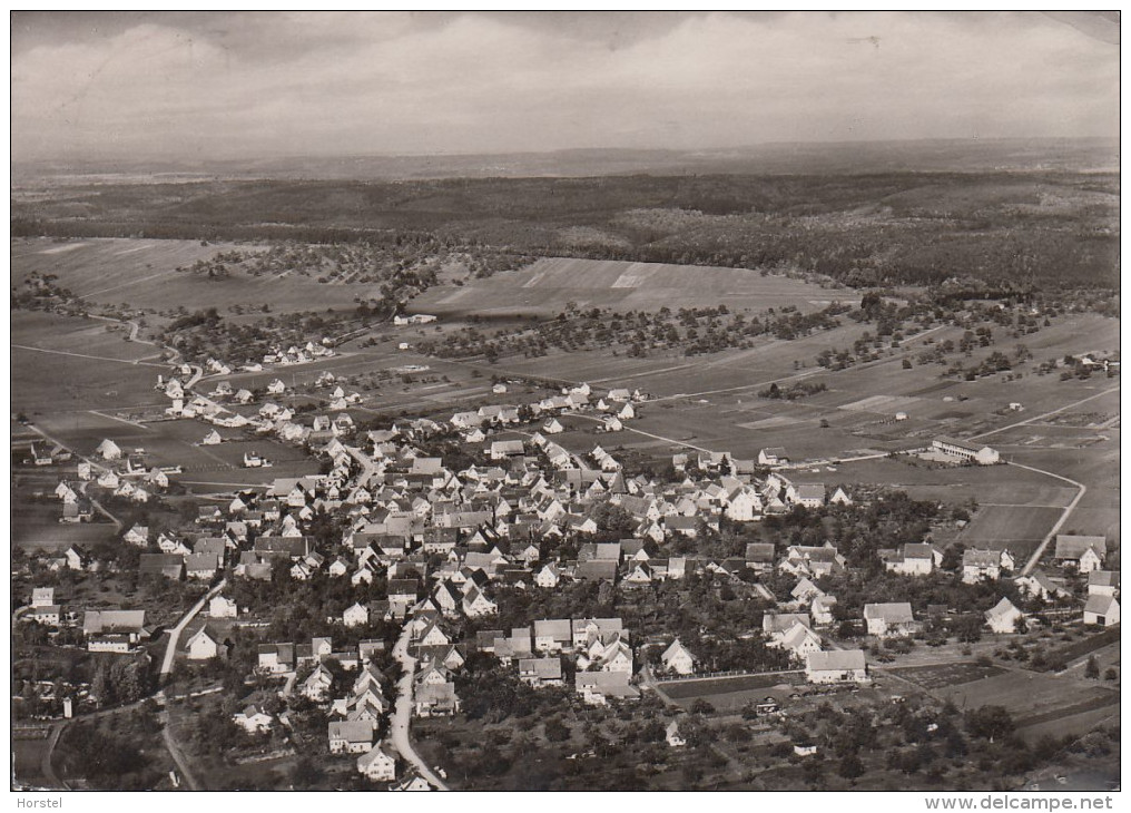 D-72213 Altensteig Ortsteil Walddorf - Schwarzwald - Luftbild - Air View - Altensteig