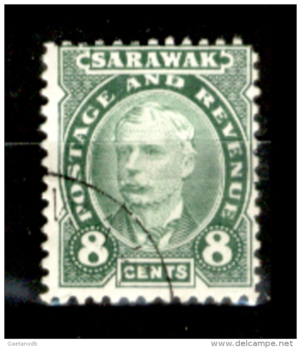 Sarawak-0015 - 1895 - Y&T N. 34 (o), Privo Di Difetti Occulti.- - Sarawak (...-1963)
