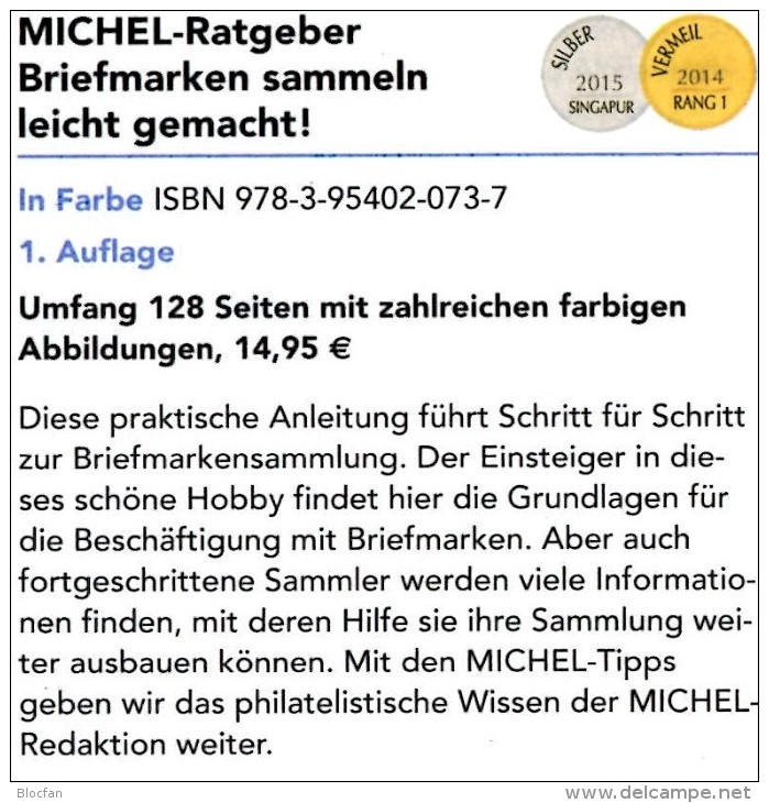 MlCHEL-Ratgeber Briefmarken Sammeln Leicht Gemacht 2014 Neu 15€ Motivation SAMMLER-ABC Für Junge Sammler Oder Alte Hasen - Allemand